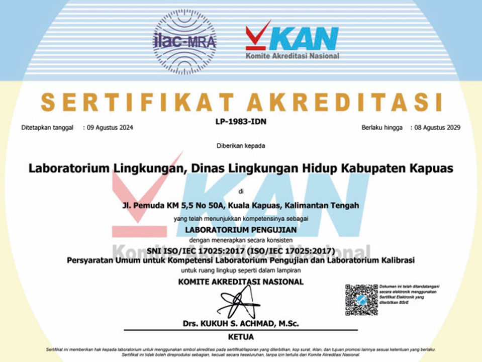 Sertifikasi Laboratorium